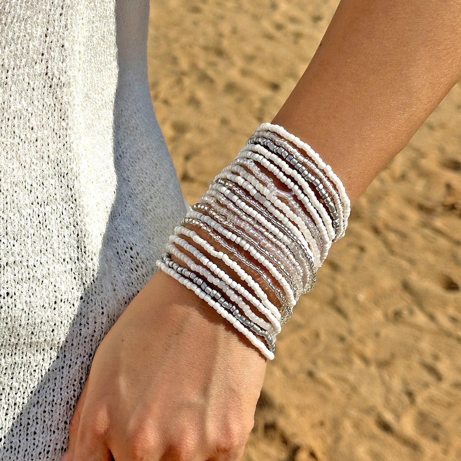 Wholesale Rice Bead Bracelet Set